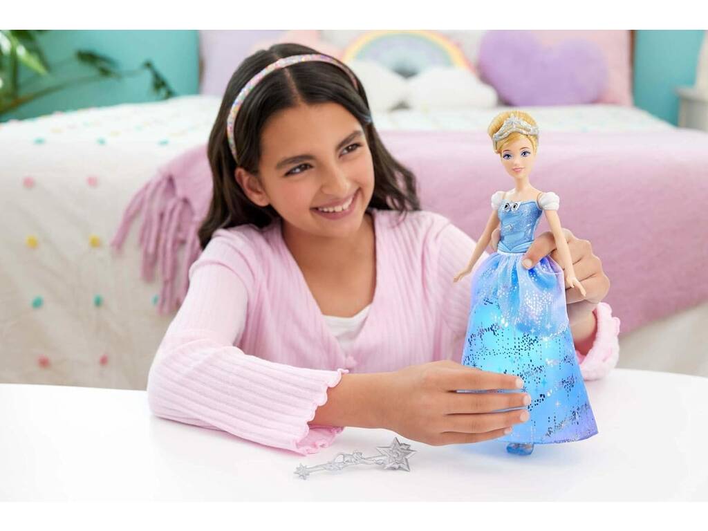 Disney Princess Boneca Cinderela com Vestido de Baile Encantado