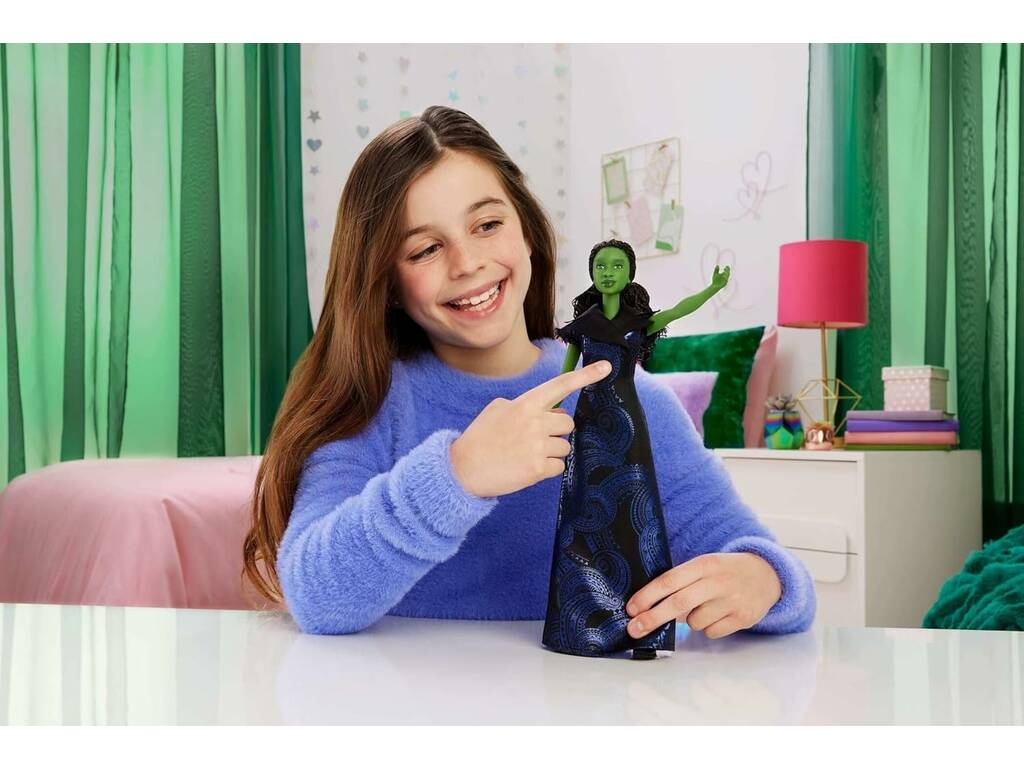 Wicked Muñeca Elphaba con Canción “For Good”