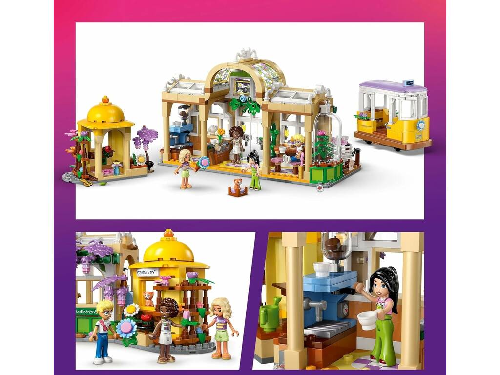 Lego Friends Café botanique et fleuriste