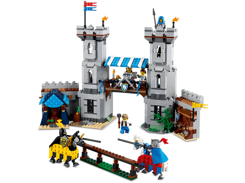 Lego Creator 3 en 1 Castillo Medieval de los Caballeros del Corcel