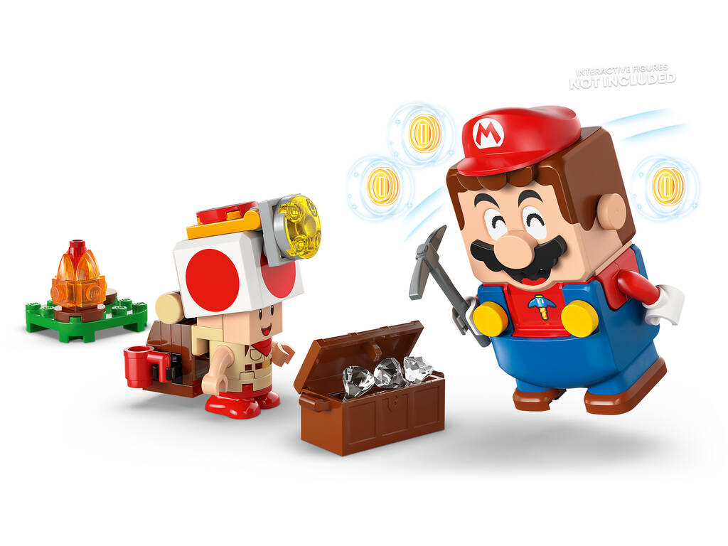 Lego Super Mario De Acampada con el Capitán Toad