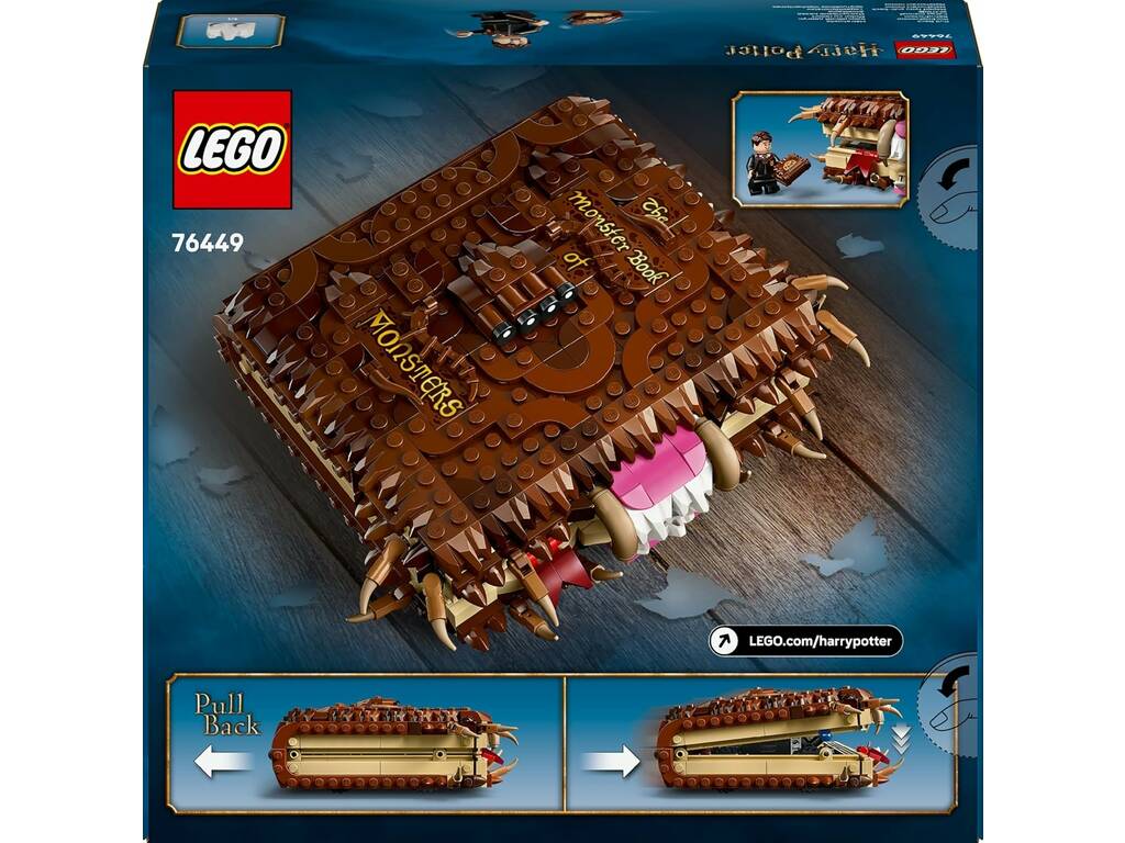 Livre Lego Harry Potter Monster Monster Book Monster Biter
