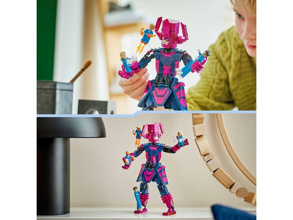 Lego Marvel Les 4 Fantastiques Les 4 Fantastiques contre Galactus Figurine à construire