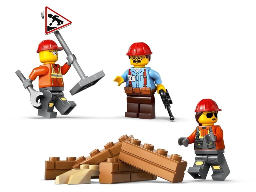 Lego City Bulldozer Jaune