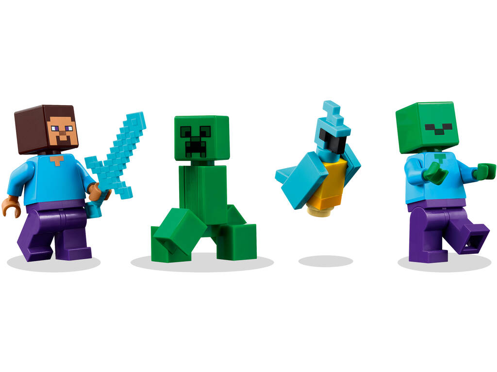 Lego Minecraft Dynamite Jungle House