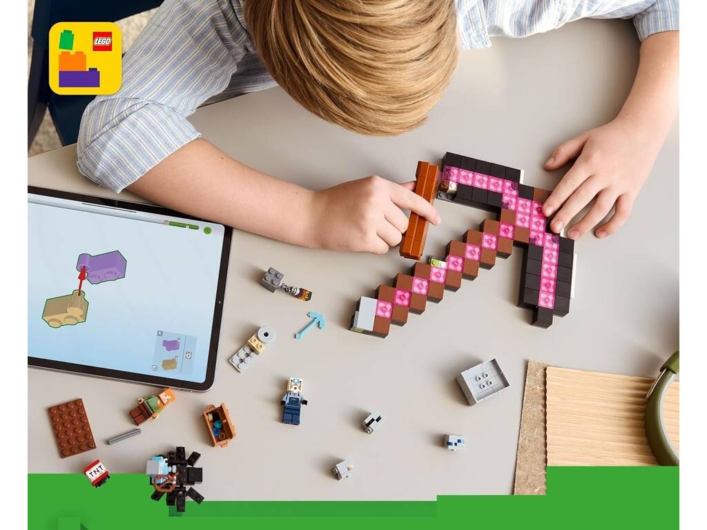 Lego Minecraft La mine de Peak