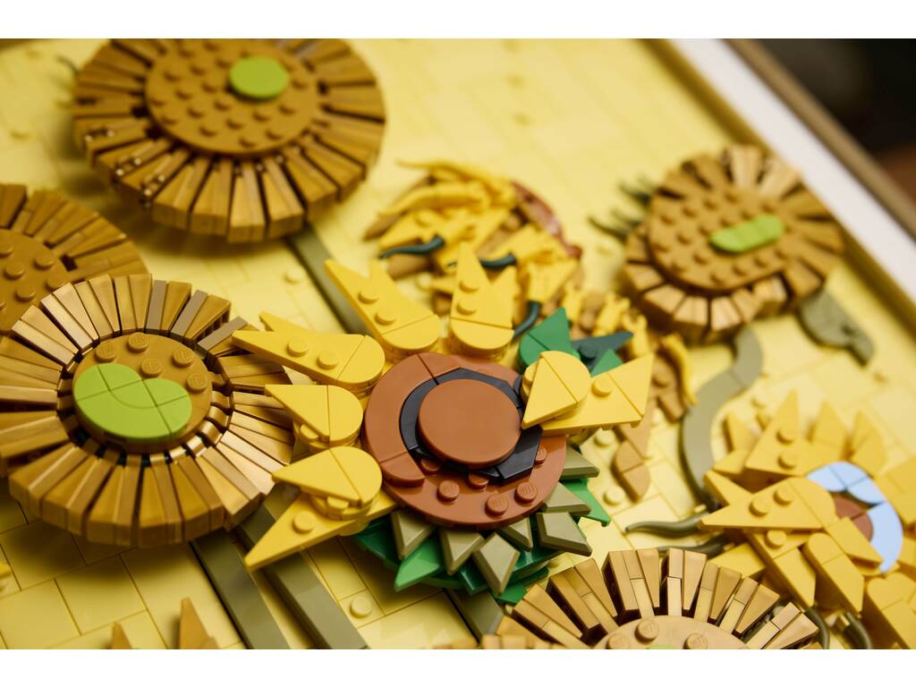 Lego Art Vincent VAn Gogh Los Girasoles