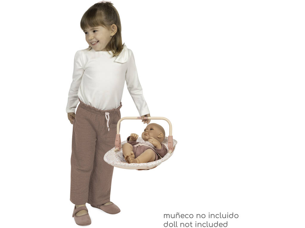 Chaise haute balançoire pour poupées Tulipe 3x1