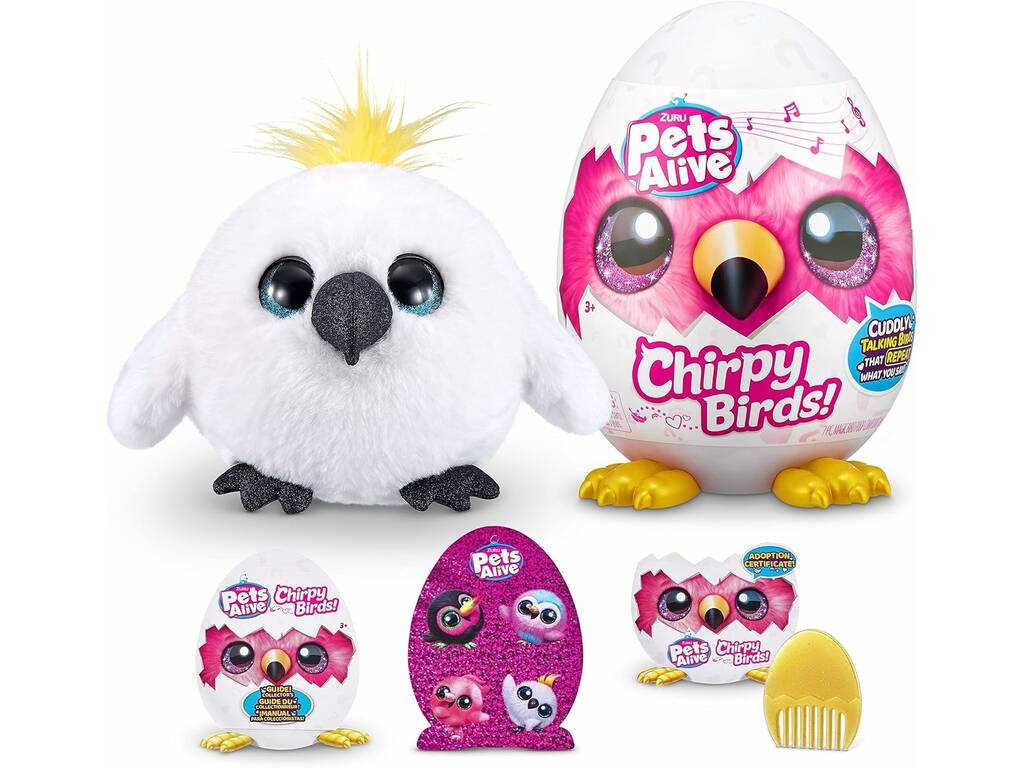 Pets Alive Œuf surprise Chripy Birds