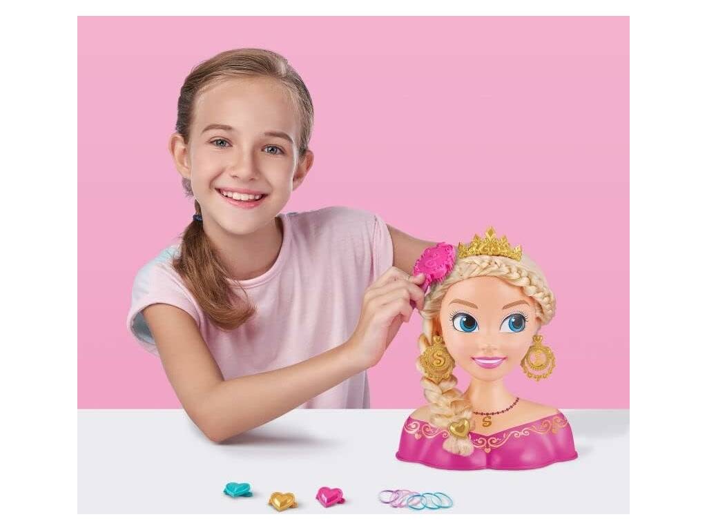 Zuru Sparkle Girlz Bust Styling Princess avec 52 pièces