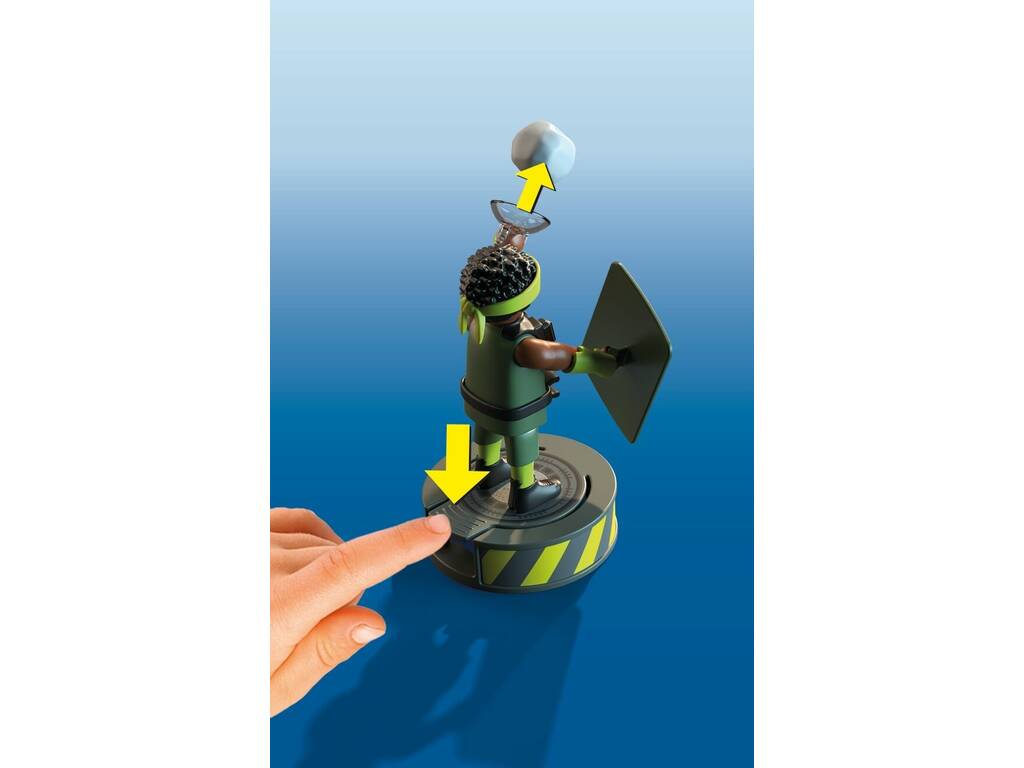 Playmobil Héroes con Vehículo Volador