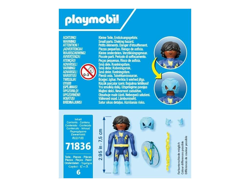 Playmobil Set Héros de la foudre
