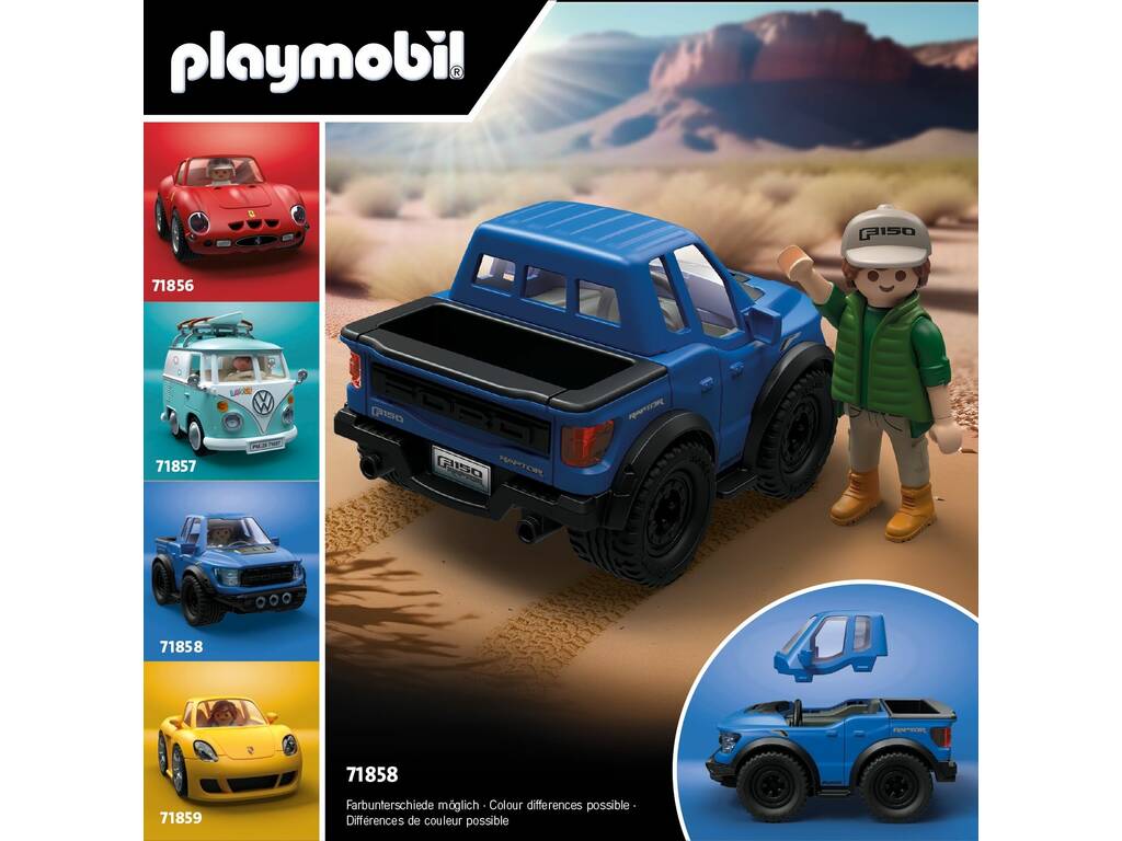 Playmobil Ford F-150 Raptor con Figura