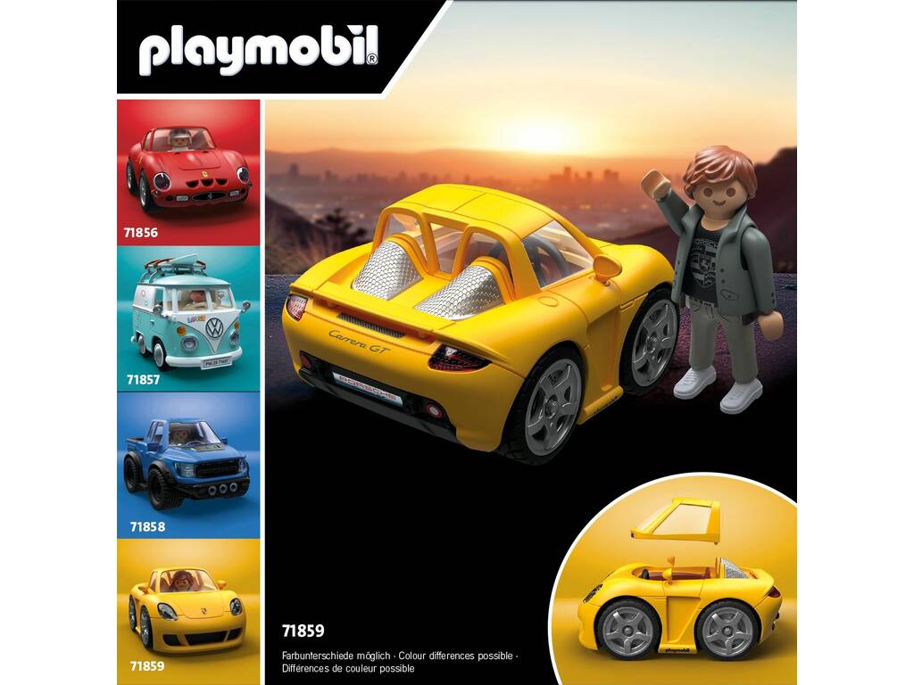 Playmobil Porsche Carrera GT con Figura