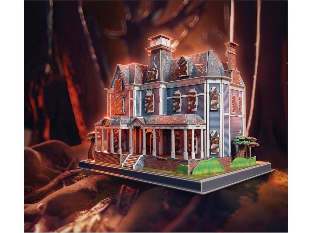 Puzzle 4D Build Stranger Things Figurine Maison Creel de 179 pièces