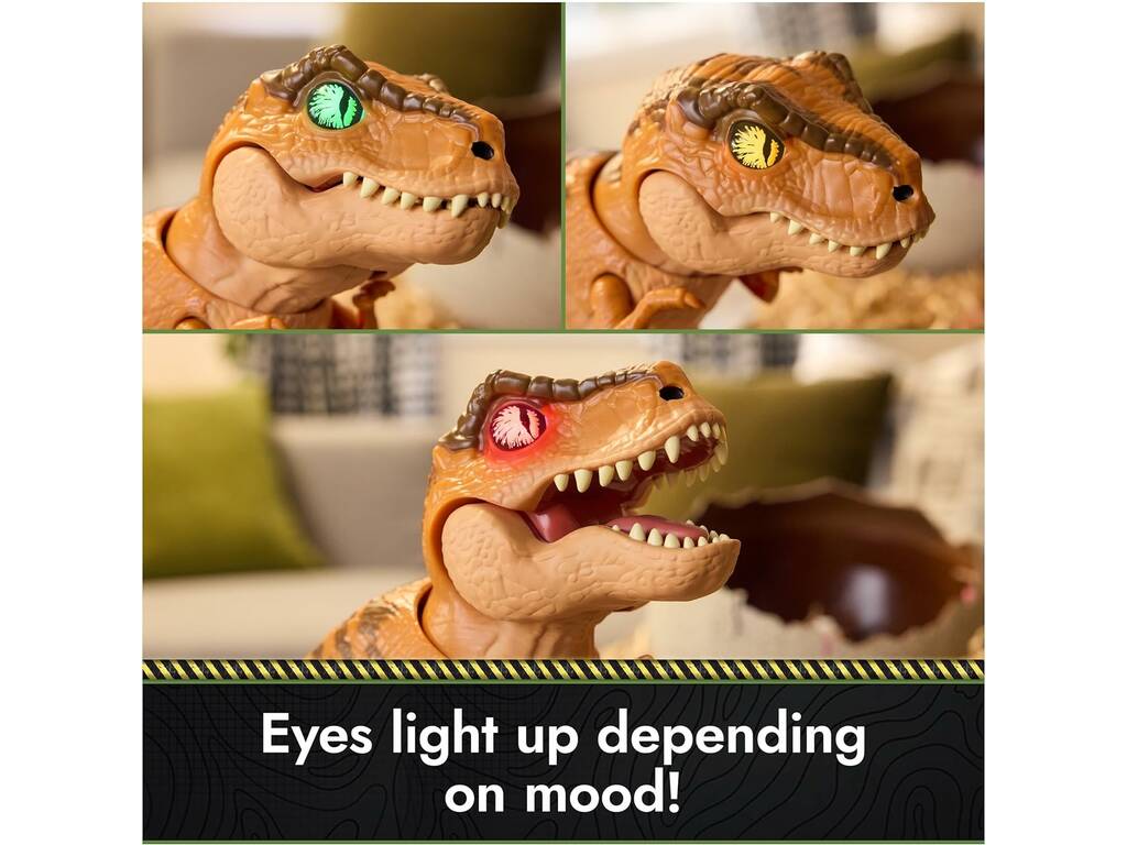 Primal Hatch Jurassic WorldR Rex Interactive