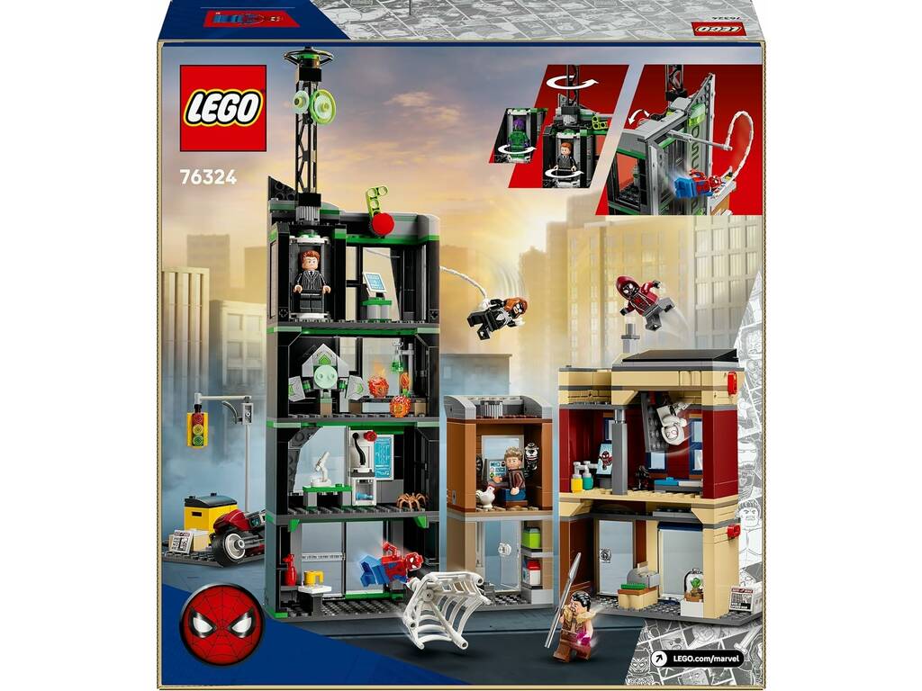 Lego Marvel Spiderman contre Oscorp