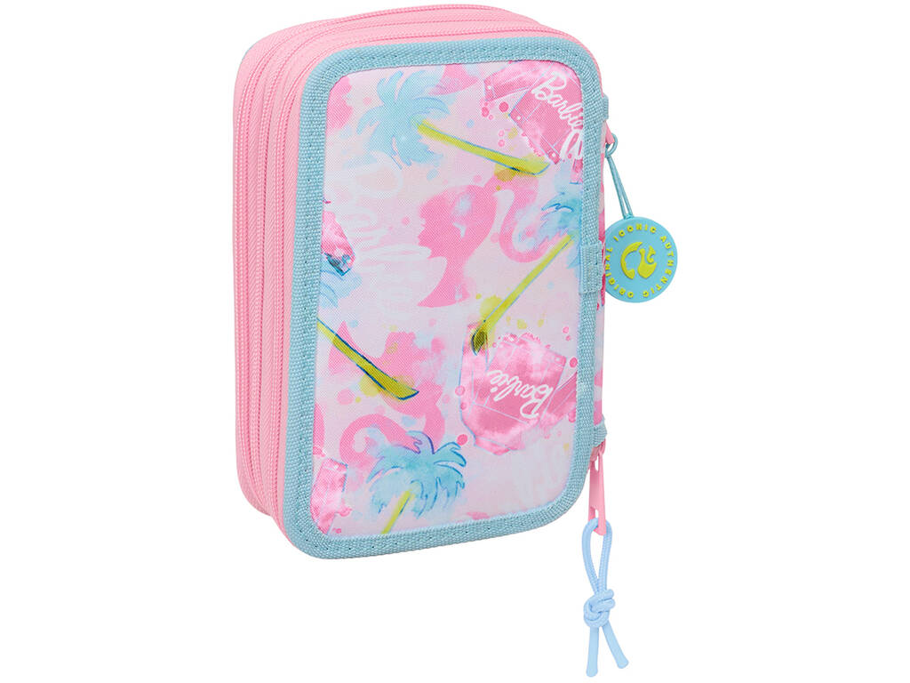 Trousse à crayons triple 37 pièces Barbie Painterly