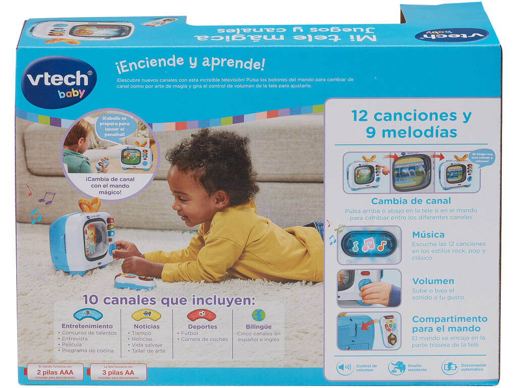 Vtech Baby Mon Télé Magique Jeux et chaînes