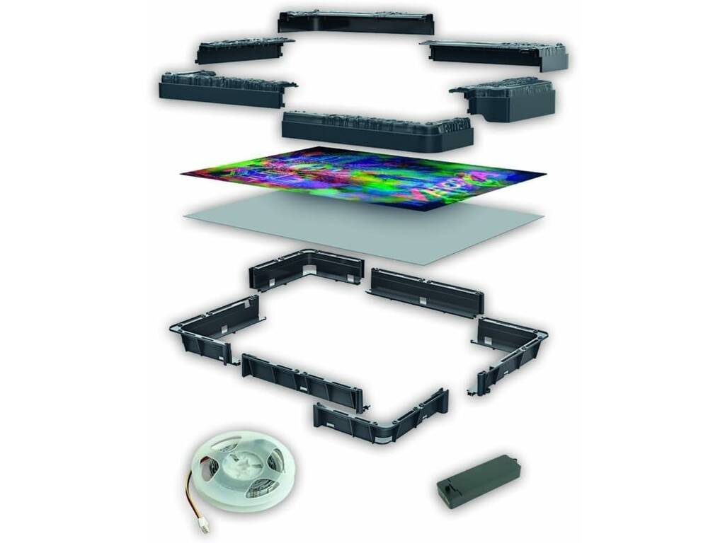 Stranger Things Puzzle Metamórfico Vecna’s Curse de 520 Piezas con Luz LED