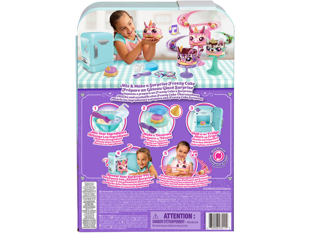 Cookeez Makery Frigorífico Mágico con Peluche Sorpresa