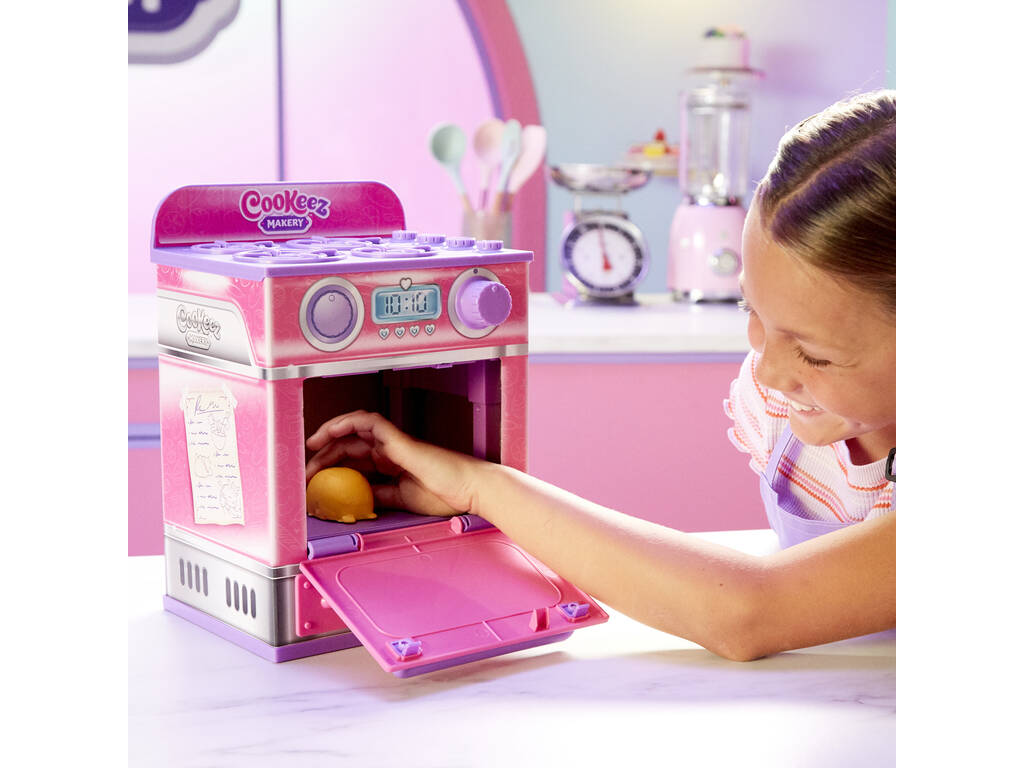 Cookeez Makery Horno Mágico Rosa con Peluche Sorpresa