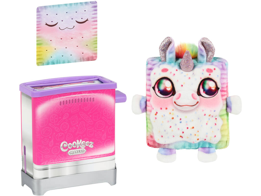 Cookeez Makery Toasty Treatz Grille-pain magique avec peluche surprise