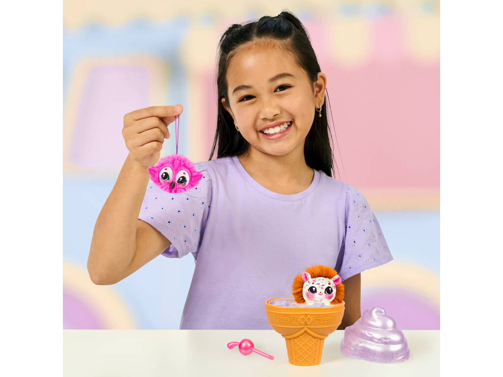 Cookeez Makery Yum Yumz Glace magique avec 2 peluches surprises