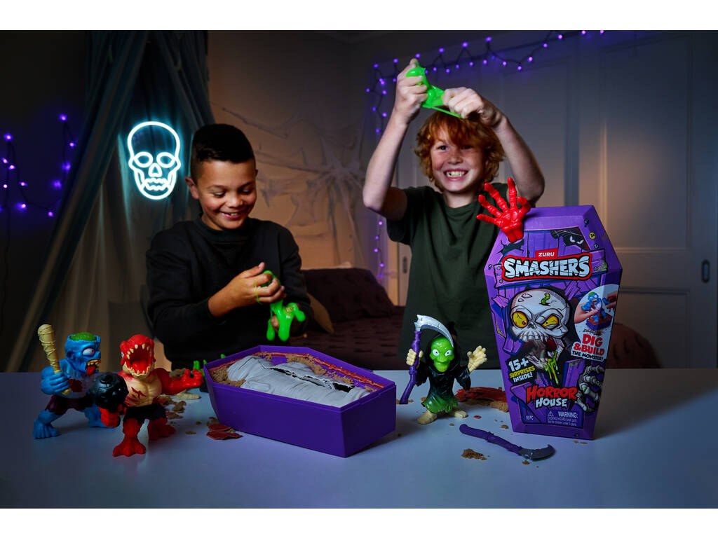 Zuru Smashers Horror House avec figurine et surprises