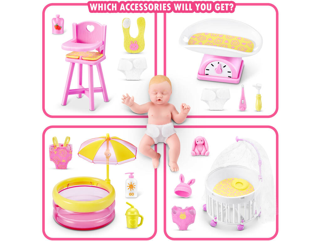 Zuru 5 Surprise My Mini Baby Figurine surprise avec accessoires Série 2