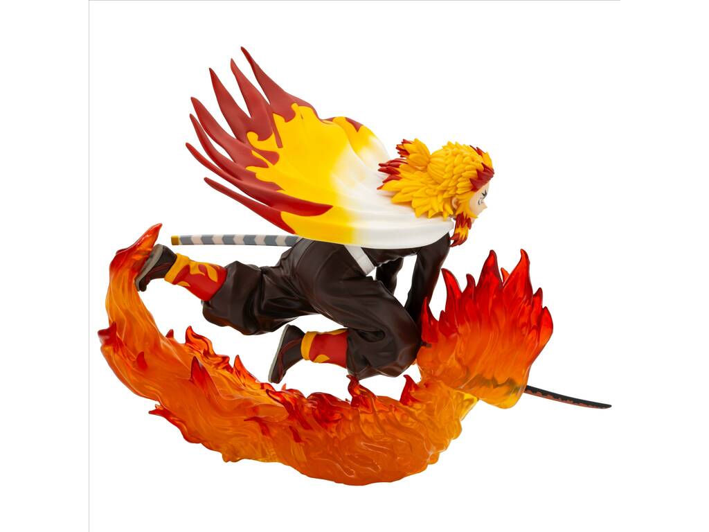 Demon Slayer Kimetsu No Yaiba Vibration Stars Plus Figurine Kyojuro Rengoku de 16 cm