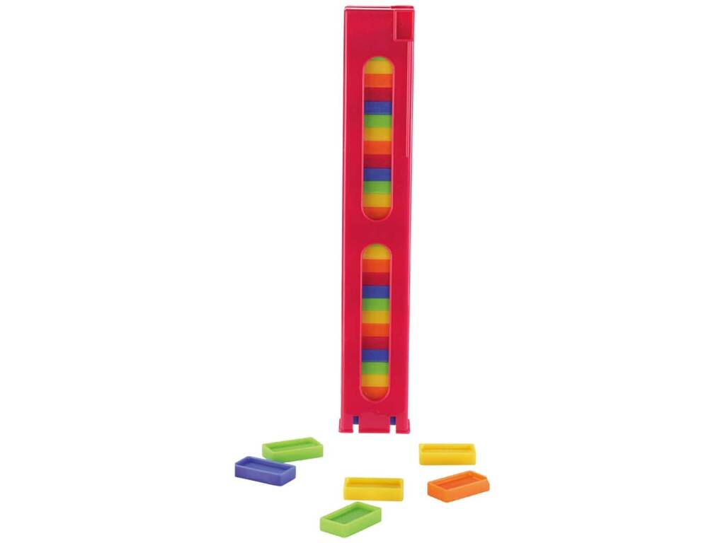 Train Domino avec 100 jetons, lumière et sons
