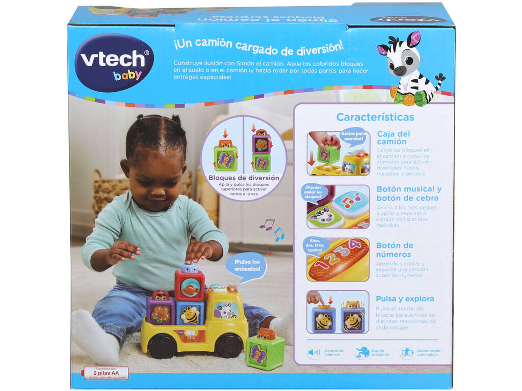 Vtech Baby Simon le camion Blocs surprise