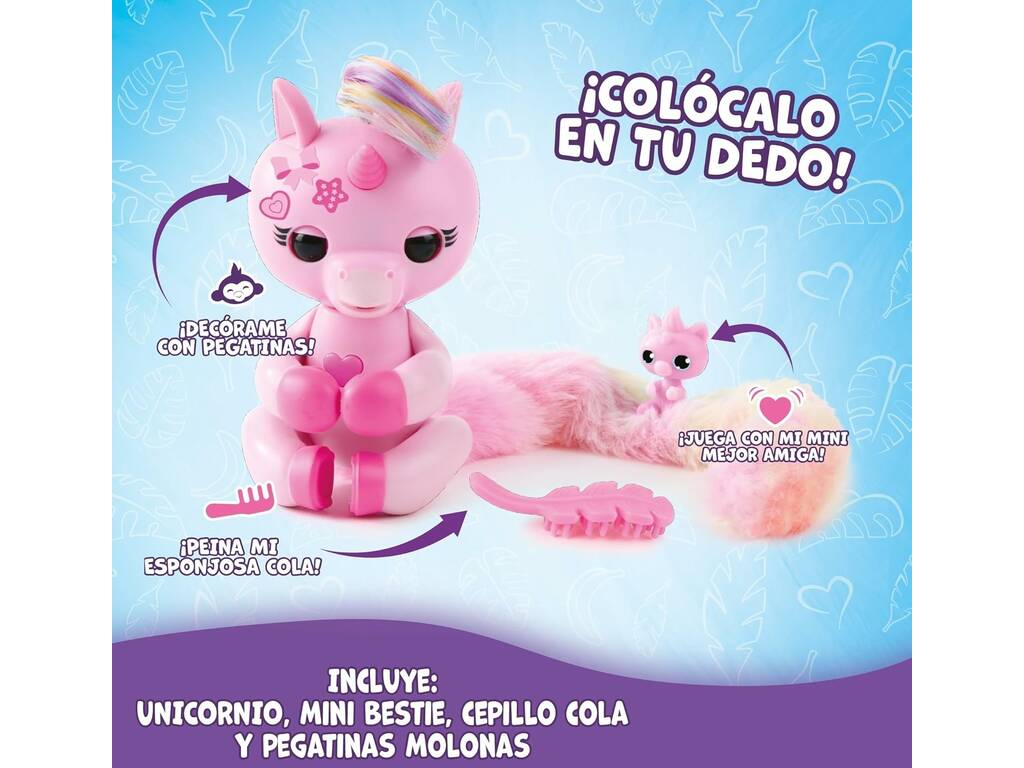 Fingerlings Queues surprises avec sons et réactions