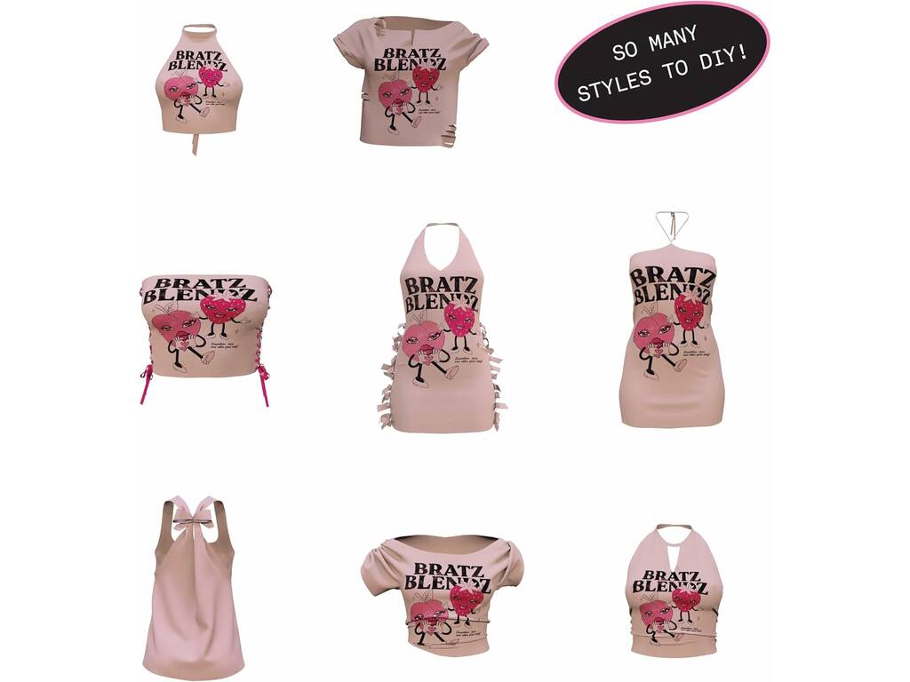 Bratz Stylin’ Muñeca Cloe con Camiseta para Ti