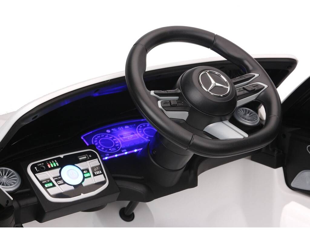 Voiture décapotable Mercedes Benz EQS SUV radiocommandée à piles