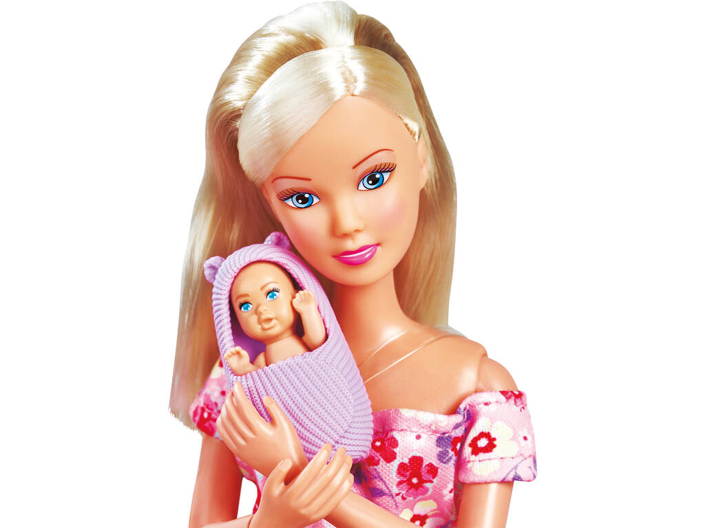Steffi Love Poupée avec kit de bienvenue pour bébé