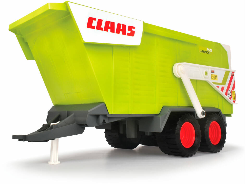 Tracteur et Remorque Claas de 64 cm avec Lumières et Sons