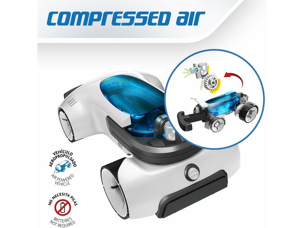 Xtreme Bots Luftbetriebenes Fahrzeug Aerocar mit 113 Teilen