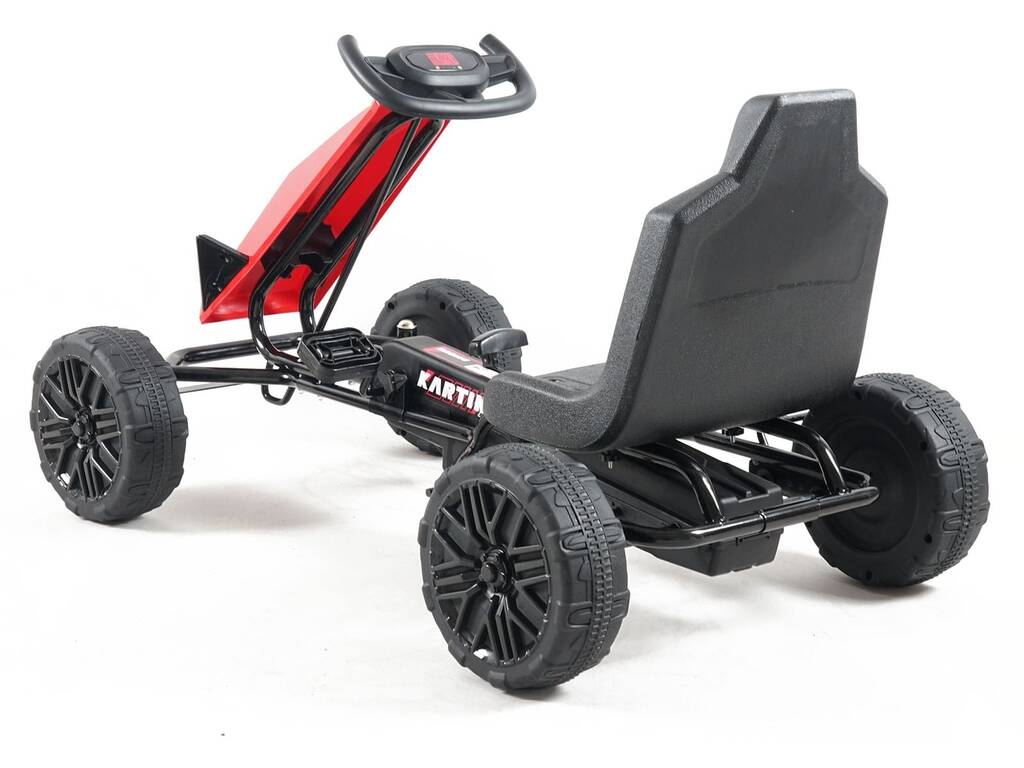 Kart à pédales Go-Kart rouge