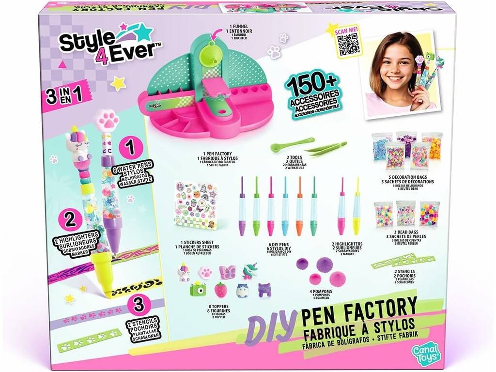 Style4Ever Fábrica de Bolígrafos DIY