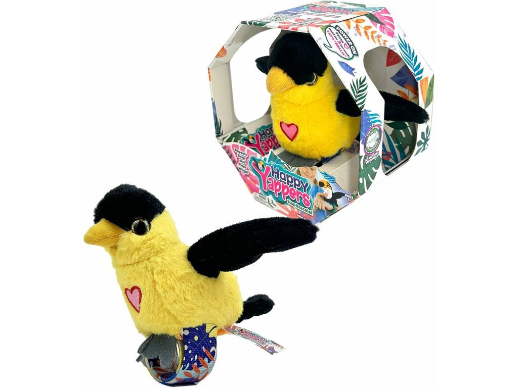 Happy Yappers Peluche Pulseira Slap de 12 cm