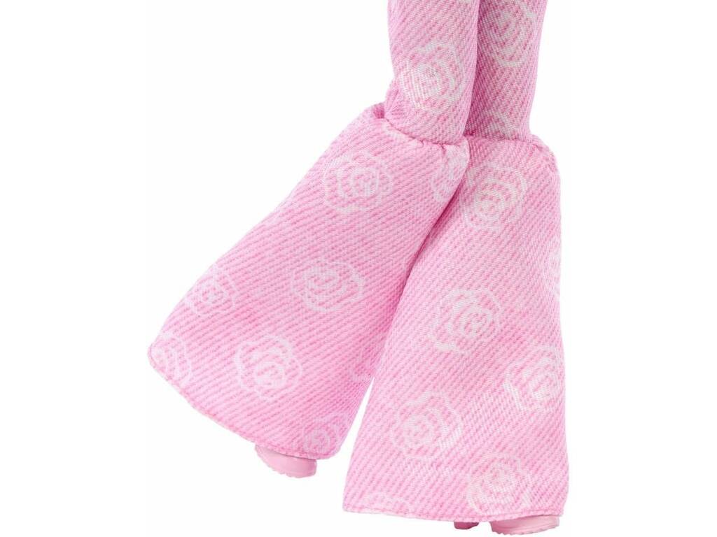 Barbie Deluxe Style Muñeca con Conjunto Vaquero Rosa