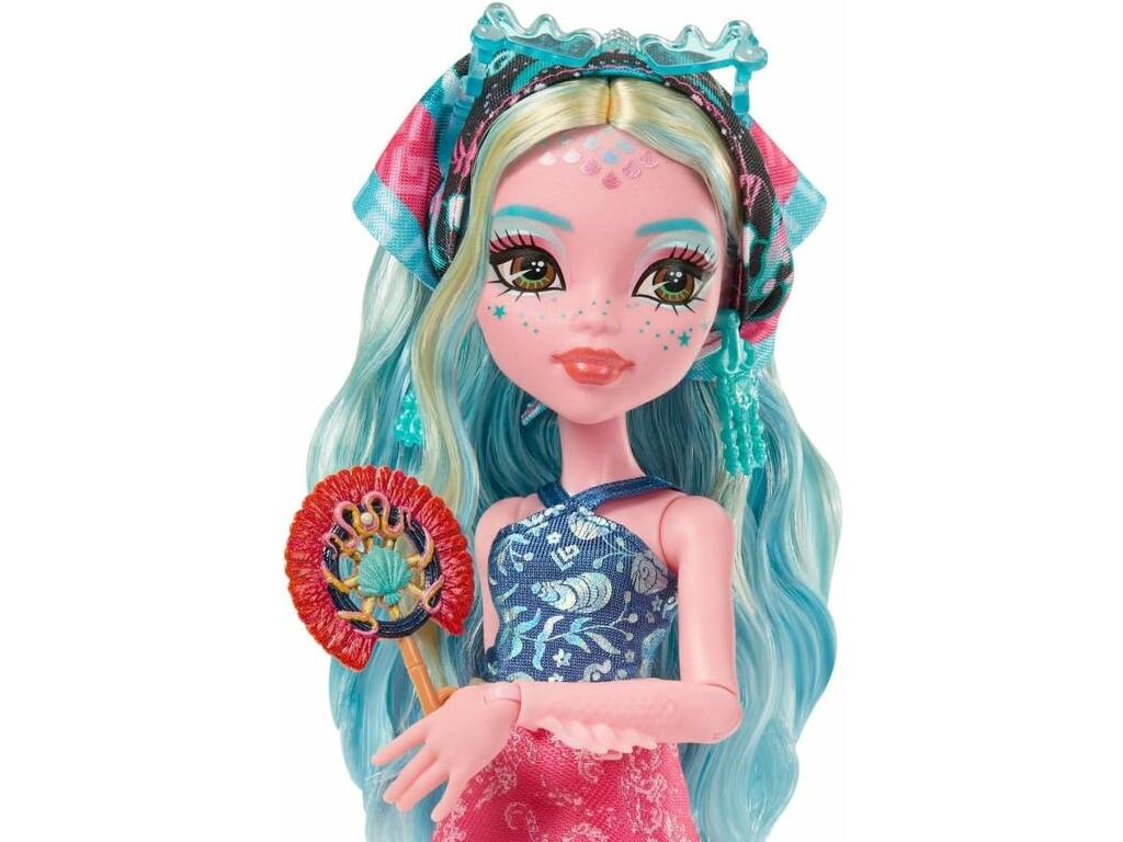 Monster High Skulltimate Secrets Destination Gore-Geous Oasis Poupée Lagoona Blue