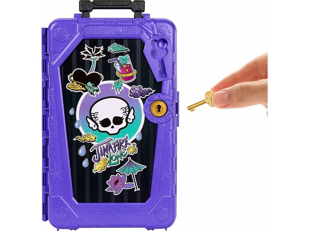 Monster High Skulltimate Secrets Destination Gore-Geous Oasis Poupée Jinafire Long