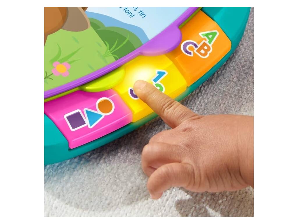 Fisher Price Ríe y Aprende Cancionero Libro Interactivo de Aprendizaje