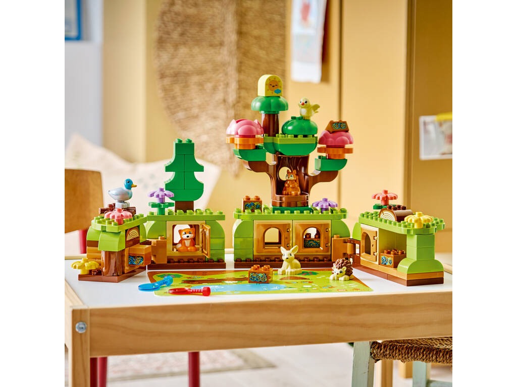 Lego Duplo Bosque de los Descubrimientos con Animales Salvajes