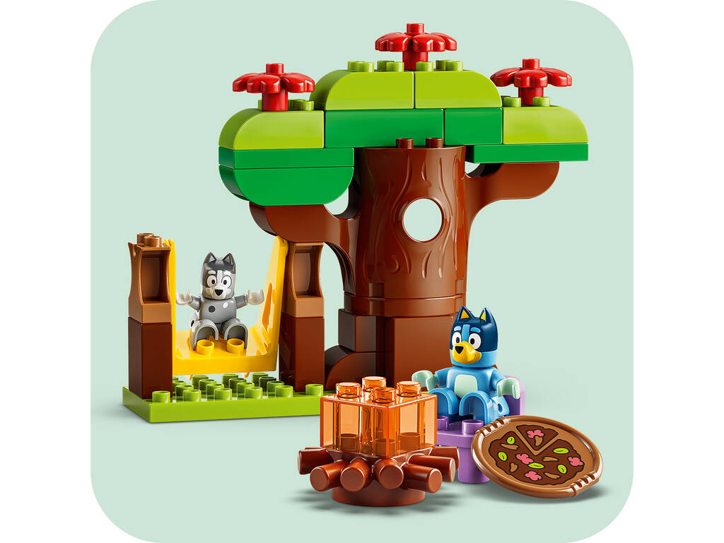 Lego Duplo Bluey Pizzeras con Muffin y Bluey