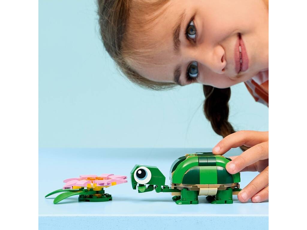 Lego Creator Tartaruga con fiore di ninfea