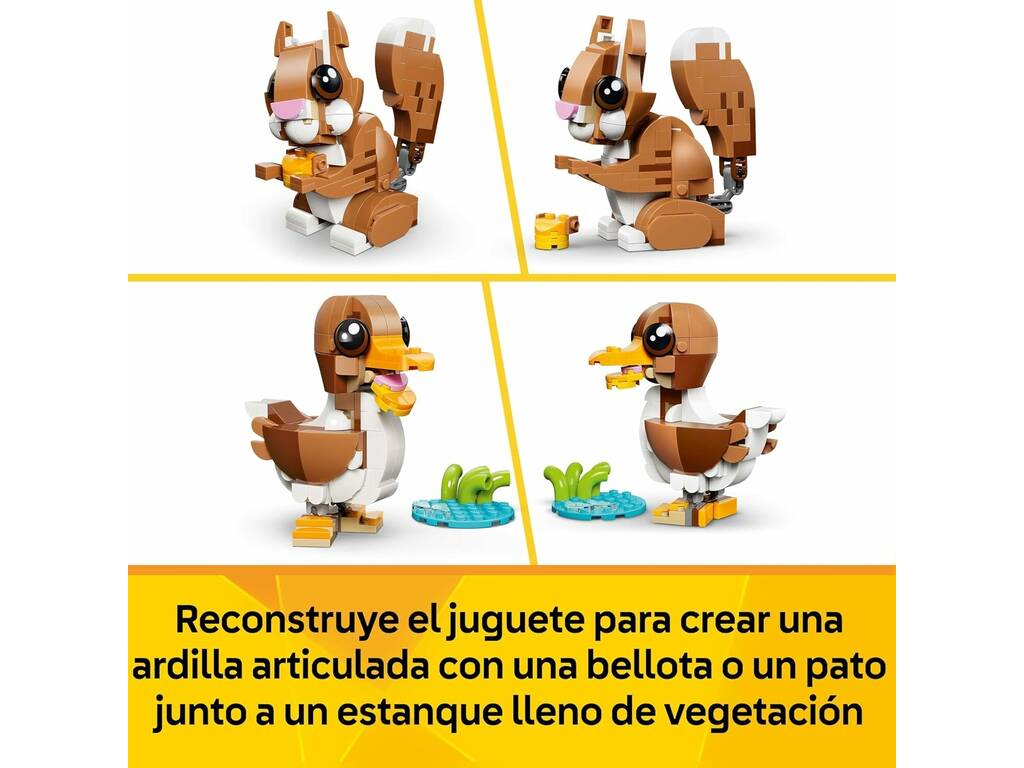 Lego Creator 3 in 1 Simpatici animali: cucciolo giocoso
